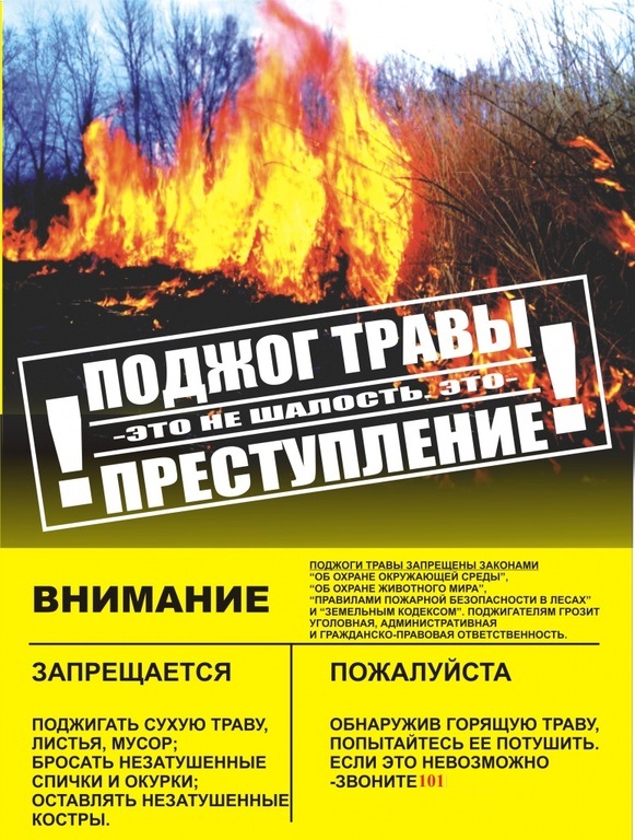 podzheg travy
